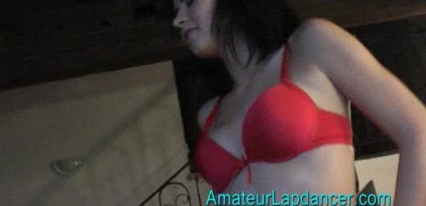  Teen Student stripteases and dances for me